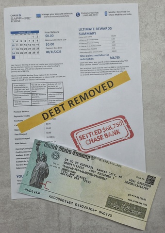 Ilustración de alivio de deuda